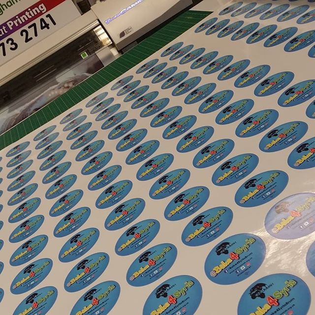 We print custom size #stickers / #labels #circles #squaresContact Mr Big Print on 07702153393