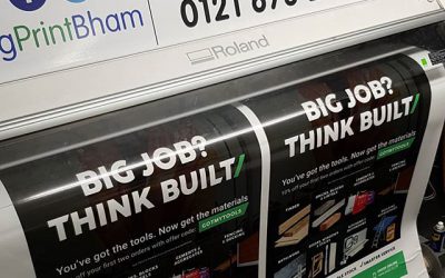 A1 posters being printed.#a1 #posters#bigprintbirmingham#printingbirmingham #printshop#shopsigns#largeformatprinting