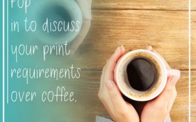 Pop in to discuss your print requirements over a #coffeeMr Big Print 07702153393