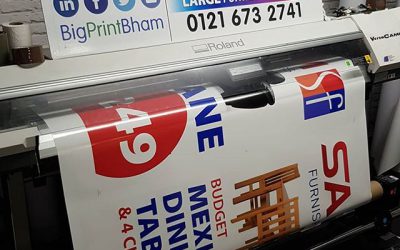 Printing vinyl posters to go in to A0 size Forcourt Board'sTo order yours whatsapp Mr Big Print on 07702153393