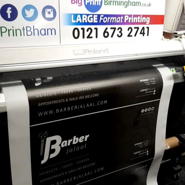 PVC banners being printed x5Call or whatsapp Mr Big Print on 07702153393 to place your orders#pvcbnaners #banners #barbers #barbershop #fades