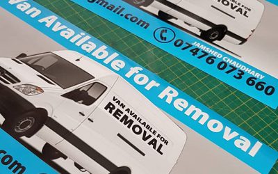 Magnetic vechile signs, to go on the door.If you need something similar or vechile livery contact Mr Big Print on 07702153393#magneticsigns #vechilelivery #carsigns