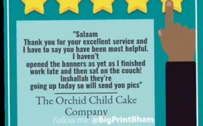 Another happy customer#bigprintbirmingham #printingbirmingham#signmaker #printshop#signshop