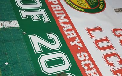 Leavers PVC banner for Wheelers Lane Primary school.#classof2018 #leavers #wheerleraneprimaryschool #pvcbanner