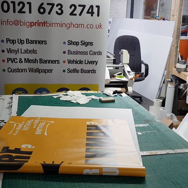 Mak Hemming 4 PVC bannersOrder your PVC banners by contacting Mak of Big Print Birmingham on 07702153393#pvcbnaners #banners #largeformatprinting