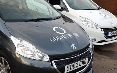 Car livery for Guard Group Security. Applied by me. Mr Big Print. Call me on 07702153393 to place your orders.#carlivery #carstickers#decals