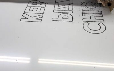 Cutting a new signboard. Call me if you need one. Mak of Big Print Birmingham 07702153393#signboard #cnc #Birmingham #kebab #pizza #chicken #signshop