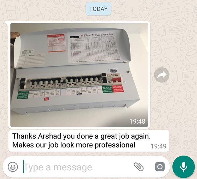 Testimonial for sticker printing. A great client Q Khan electricals, if you need your house or business electrics fixed call +447971937061#bigprintbirmingham #printingbirmingham#signmaker #printshop#signshop #electrician #testimonial #CustomerService