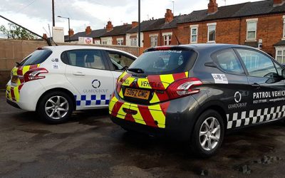2 Peugeot 208, car livery applied to both.#carlivery #carstickers #decals #car #signs #birmingham