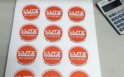 Custom stickers, call me if you need any. Mak of Big Print#Stickers #custom #barbers @smartcutzbabers