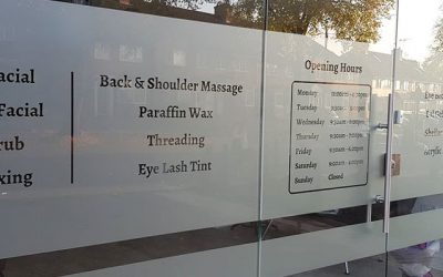 We can frost your windows.To place your order whatsapp me: Mak of Big Print Birmingham on 07702153393Or use this whatsapp link from your mobile: https://api.whatsapp.com/send?phone=+447702153393