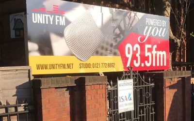 @unityfm93.5 new signboard has gone up. What do you think?To place your order whatsapp me: Mak of Big Print Birmingham on 07702153393Or use this whatsapp link from your mobile: https://api.whatsapp.com/send?phone=+447702153393#bigprintbirmingham#printingbirmingham #printshop#shopsigns#largeformatprinting#posters #signboards