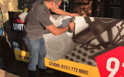 Putting the new Unityfm signboard up.To place your order whatsapp me: Mak of Big Print Birmingham on 07702153393Or use this whatsapp link from your mobile: https://api.whatsapp.com/send?phone=+447702153393#bigprintbirmingham#printingbirmingham #printshop#shopsigns#largeformatprinting#posters #signboards @unityfm93.5