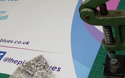 Eyelet's being applied to this PVC bannerTo place your order whatsapp me: Mak of Big Print Birmingham on 07702153393Or use this whatsapp link from your mobile: https://api.whatsapp.com/send?phone=+447702153393