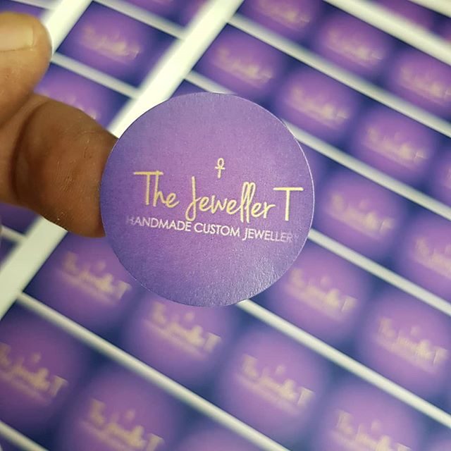 35mm stickers, design, print and delivery service for @thejewellertTo place your order whatsapp me: Mak of Big Print Birmingham on 07702153393Or use this whatsapp link from your mobile: https://api.whatsapp.com/send?phone=+447702153393#bigprintbirmingham#printingbirmingham #bigprintbirmingham#printingbirmingham #stickers