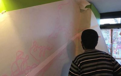 We are wrapping this vinyl around the units. @chopandwokTo place your order whatsapp me: Mak of Big Print Birmingham on 07702153393Or use this whatsapp link from your mobile:https://wa.me/447702153393#bigprintbirmingham #printingbirmingham #signmaker #signs #wallart #wallpaper #Chinese