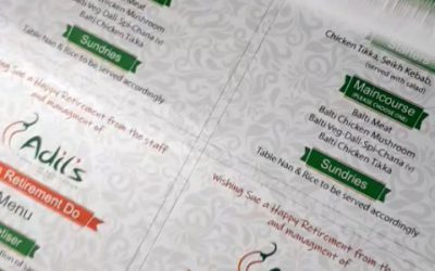 Personalised menus for @adilbalti party bookingsTo place your order whatsapp me: Mak of Big Print Birmingham on 07702153393Or use this whatsapp link from your mobile:https://wa.me/447702153393#bigprintbirmingham #printingbirmingham #signmaker #signs #menu