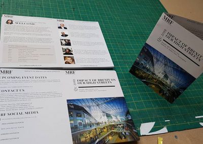 a4 folded flyers for @midretailforum to place your order whatsapp me mak of big print birmingham on