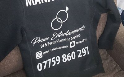 Custom garment printing. To place your order whatsapp me: Mak of Big Print Birmingham on 07702153393 Or use this whatsapp link from your mobile: https://wa.me/447702153393