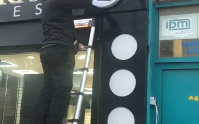 Earlier in the day adding the images to the circles