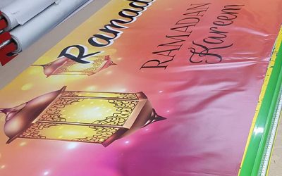 Ramadan banners being printed. To place your order whatsapp me: Mak of Big Print Birmingham on 07702153393 Or use this whatsapp link from your mobile: https://wa.me/447702153393