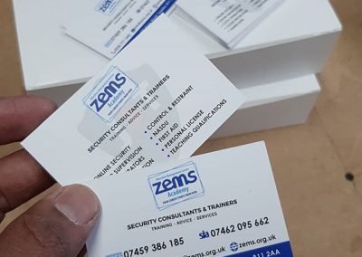 1000 business cards ready for collection @zemsacademy to place your order whatsapp me mak of big pri