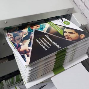 a4 booklets being prepared to place your order whatsapp me mak of big print birmingham on 0770215339 Home Big Print Birmingham