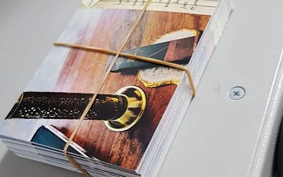 A6 flyers printed on 350gsm To place your order whatsapp me: Mak of Big Print Birmingham on 07702153393