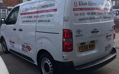 Applied van vinyls / livery to this Toyota Proace To place your order whatsapp me: Mak of Big Print Birmingham on 07702153393