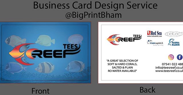 Business card design To place your order whatsapp me: Mak of Big Print Birmingham on 07702153393