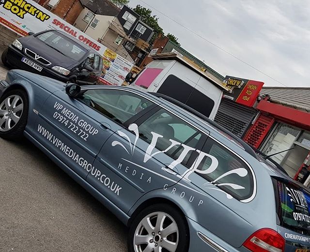 Custom Car livery for @vipmediagroup To place your order whatsapp me: Mak of Big Print Birmingham on 07702153393