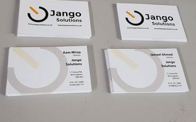 Customer needed 20 cards each for a meeting 1st thing. We managed to produce these within 20 minutes last minute dot com To place your order whatsapp me: Mak of Big Print Birmingham on 07702153393