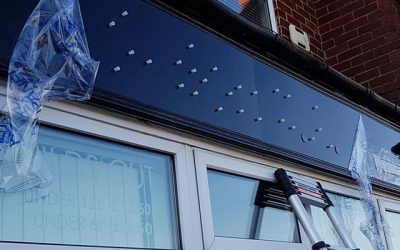 Locators being applied to the backing board To place your order whatsapp me: Mak of Big Print Birmingham on 07702153393