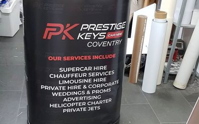 Presentation table for @prestigekeyscoventry To place your order whatsapp me: Mak of Big Print Birmingham on 07702153393