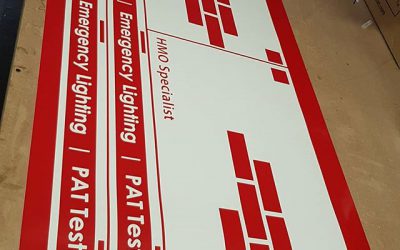 Red vinyls weeded. To be fitted to a van tomorrow Watch the space To place your order whatsapp me: Mak of Big Print Birmingham on 07702153393