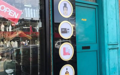 Shop front side panels completed today. To place your order whatsapp me: Mak of Big Print Birmingham on 07702153393