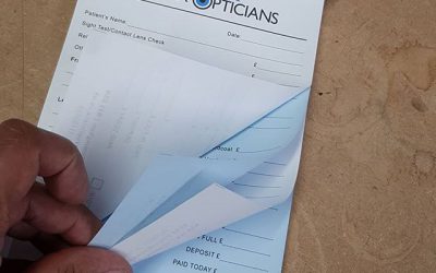 We Print NCR pads, these are 2 part a5 To place your order whatsapp me: Mak of Big Print Birmingham on 07702153393 @ncr