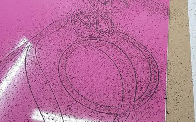 Cutting the flat cut letters Will be applied to the signboard once complete. To place your order whatsapp me: Mak of Big Print Birmingham on 07702153393