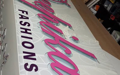 Deepika sign is complete. Just need fitting To place your order whatsapp me: Mak of Big Print Birmingham on 07702153393