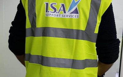 Hi Viz Jackets completed for ISA Support services To place your order whatsapp me: Mak of Big Print Birmingham on 07702153393