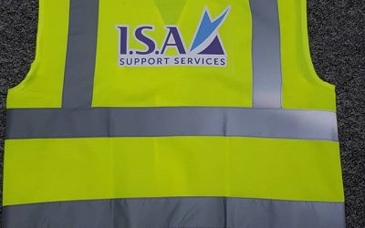 Hi Viz Jackets pressed with customers logo. To place your order whatsapp me: Mak of Big Print Birmingham on 07702153393