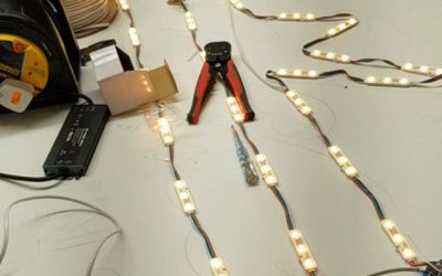 Lighting for deepika sign board. To place your order whatsapp me: Mak of Big Print Birmingham on 07702153393