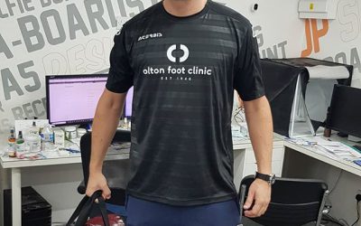 Another happy customer. T-shirts pressed with customers own logo. To place your order whatsapp me: Mak of Big Print Birmingham on 07702153393