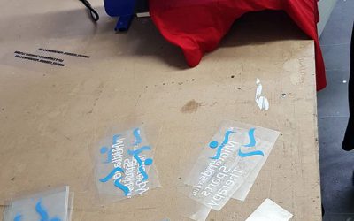 Pressing t-shirts for @midlandssportstherapy To place your order whatsapp me: Mak of Big Print Birmingham on 07702153393 #t-shirts