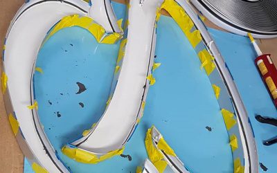 Started making this 3D letter B today for @bellabarba_320ladypool Watch this space. To place your order whatsapp me: Mak of Big Print Birmingham on 07702153393