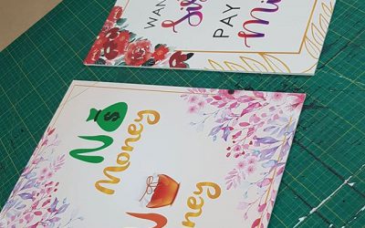 A3 Size Wedding / Party boards To place your order whatsapp me: Mak of Big Print Birmingham on 07702153393