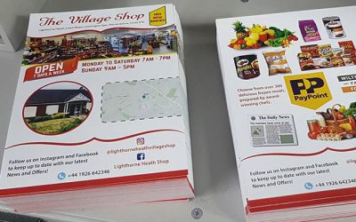 A5 flyers ready for collection. To place your order whatsapp me: Mak of Big Print Birmingham on 07702153393