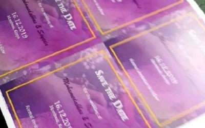 Printing a 100 invite cards. To place your order whatsapp me: Mak of Big Print Birmingham on 07702153393