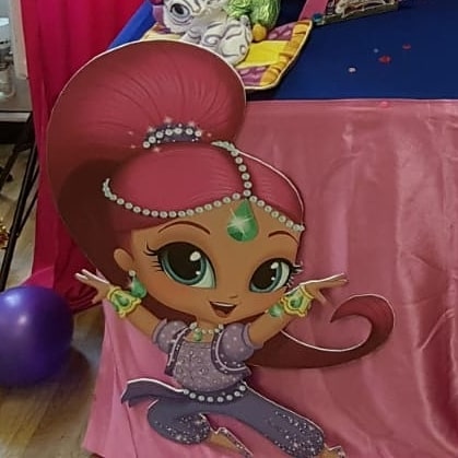 Shimmer & Shine 3 foot tall cut outs Order by @lavish_tables_and_treats Check her out To place your order whatsapp me: Mak of Big Print Birmingham on 07702153393