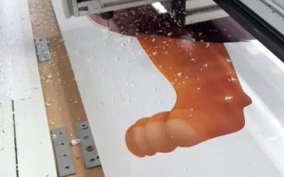 Cutting the different Disney characters on the machine To place your order whatsapp me: Mak of Big Print Birmingham on 07702153393